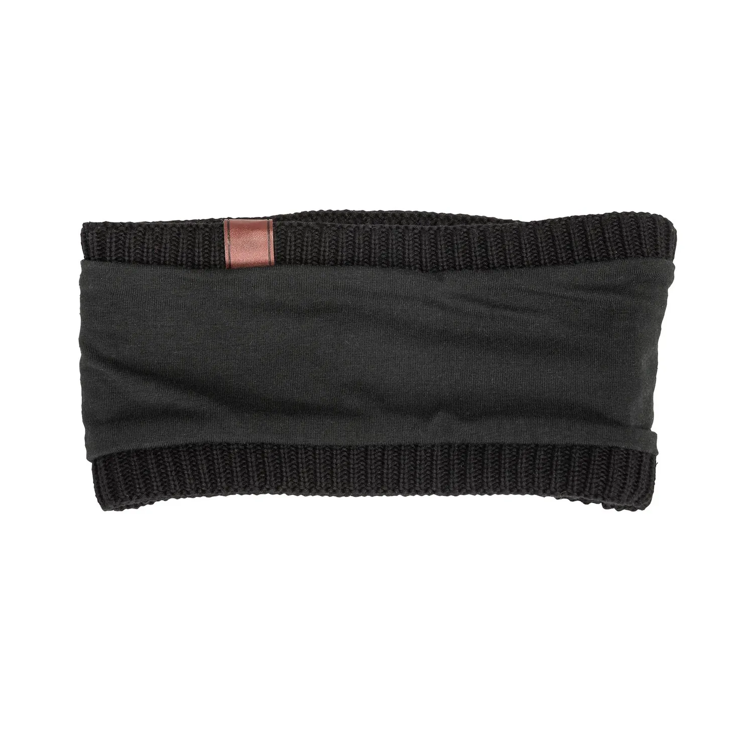 Back on Track Cotton bandeau coton noir oreilles