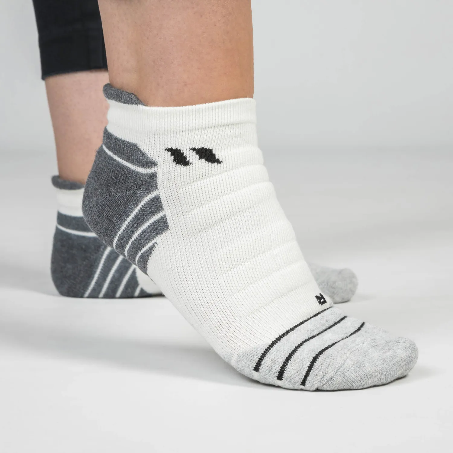 Back on Track Aspen chaussettes basses blanc S thermorégulantes