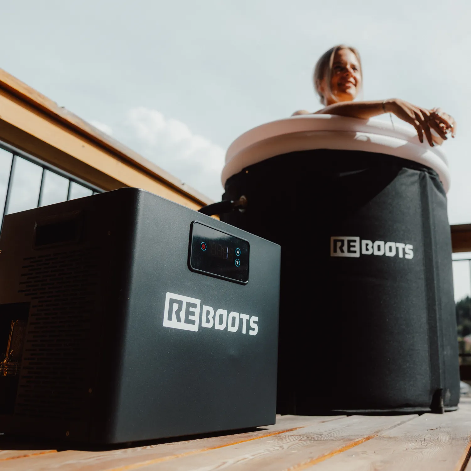 Reboots Ice Tub Pro bain froid 340 L 0 °C