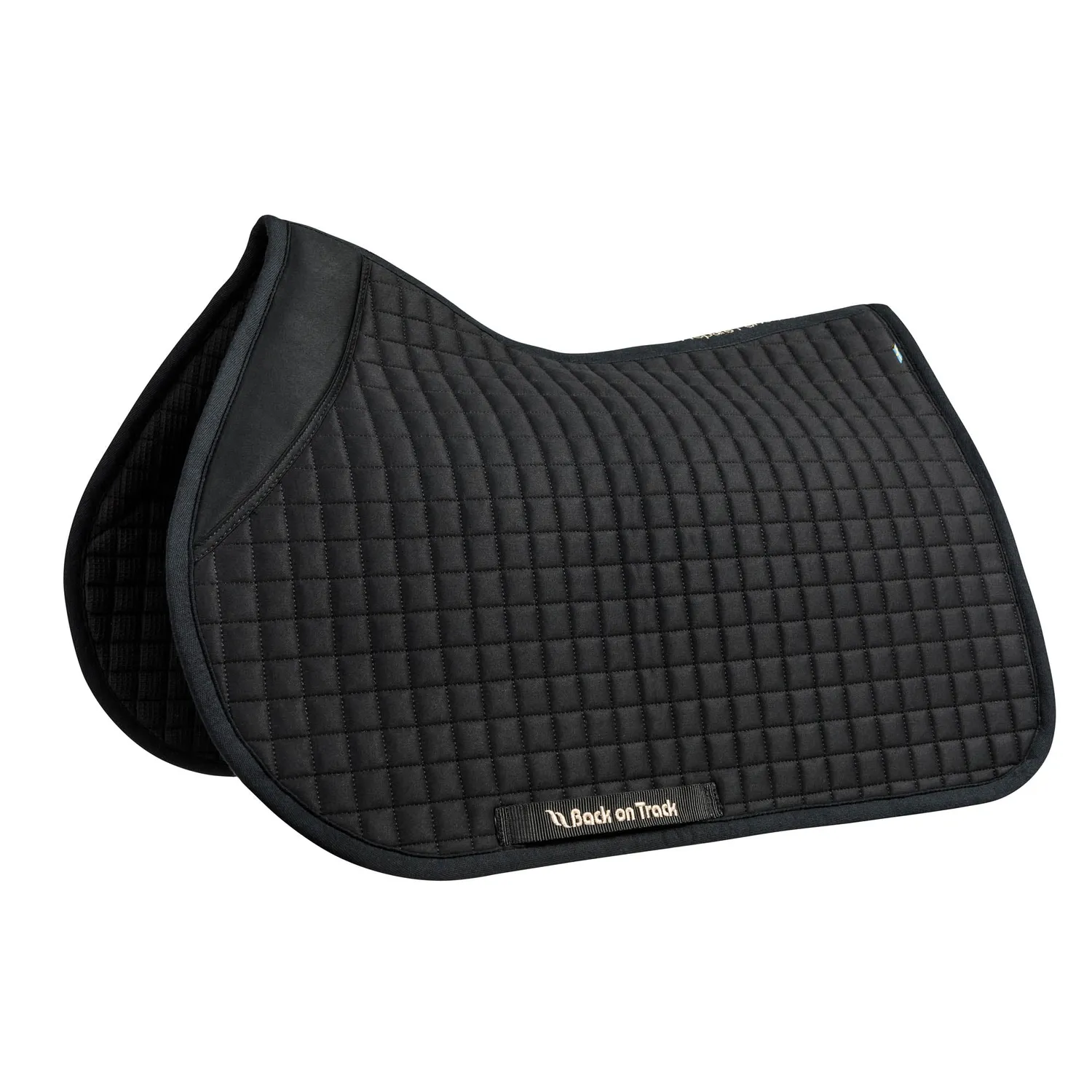 Back on Track No III tapis de selle obstacle noir Full anatomique