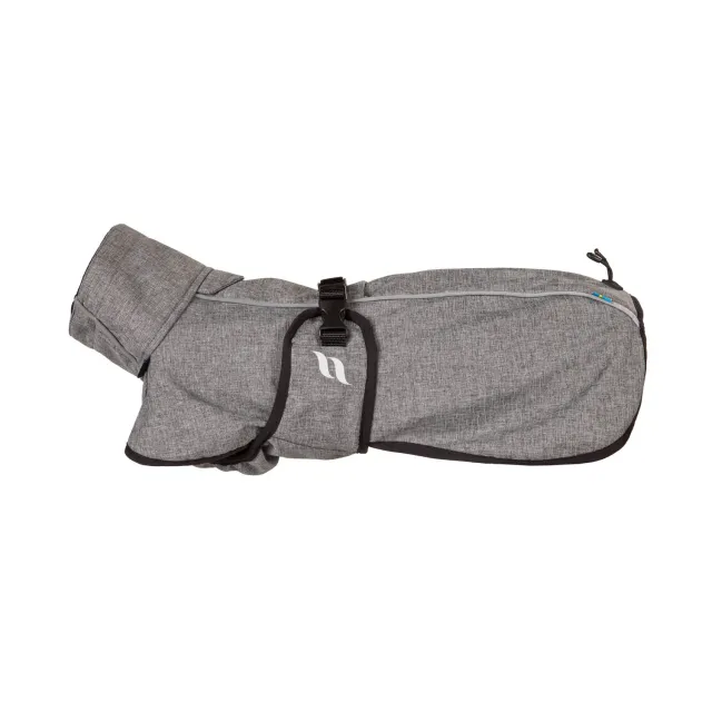 Back on Track Bark manteau chien noir réfléchissant softshell