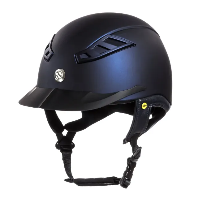 Back on Track EQ3 Lynx casque équitation bleu marine Mips