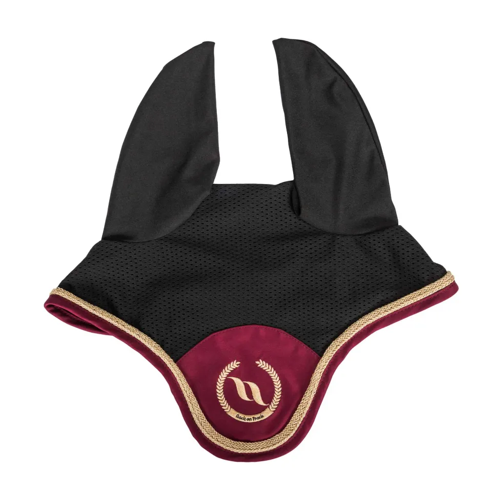 Back on Track Nights bonnet cheval rouge sombre Full Welltex