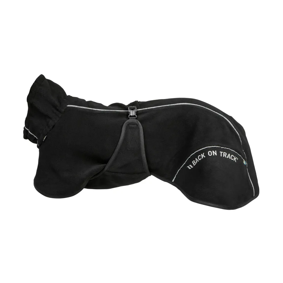Back on Track Bay manteau chien polaire noir 40 Welltex