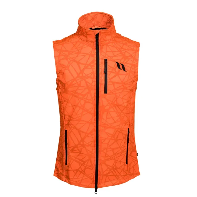 Back on Track Ray gilet homme outdoor orange déperlant