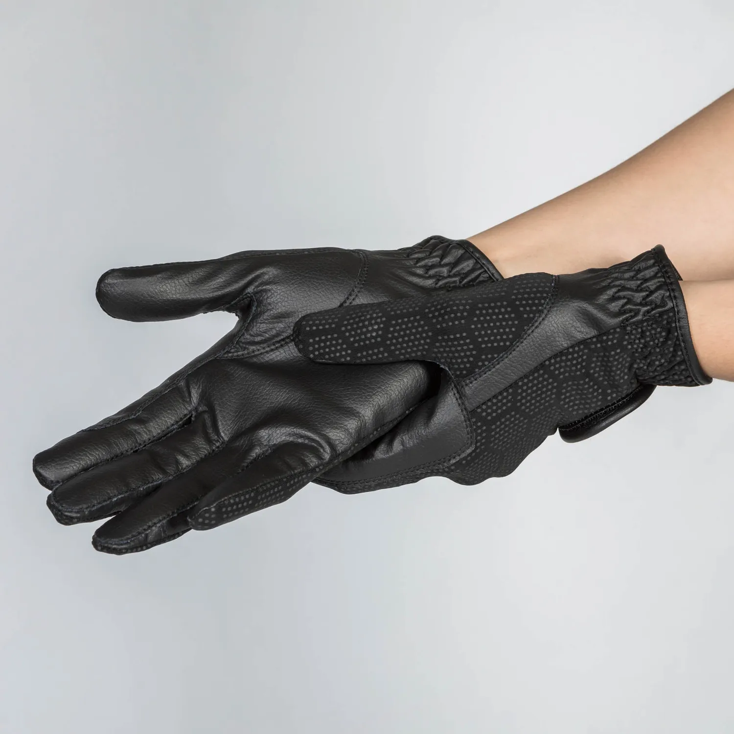 Back on Track Outline Grip gants équitation noir S grip