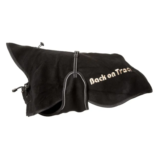 Back on Track manteau chien polaire noir 27cm Welltex