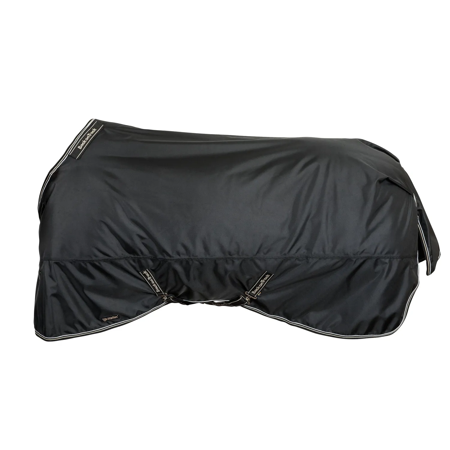 Back on Track Obsidian couverture turnout cheval noir 300g