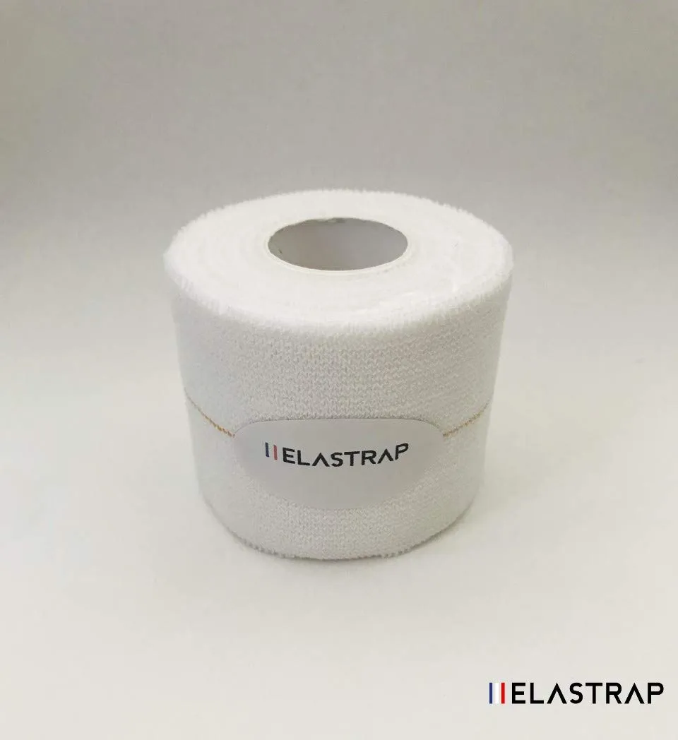 Elastrap bande strapping élastique blanche 5 cm x 4,5 m lot 6