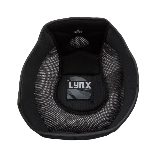 Back on Track EQ3 Lynx doublure casque noire M 7mm