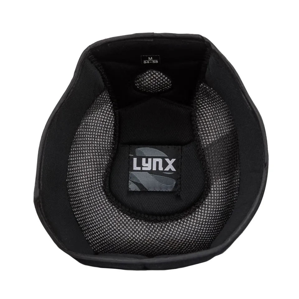 Back on Track EQ3 Lynx doublure casque noire M 7mm