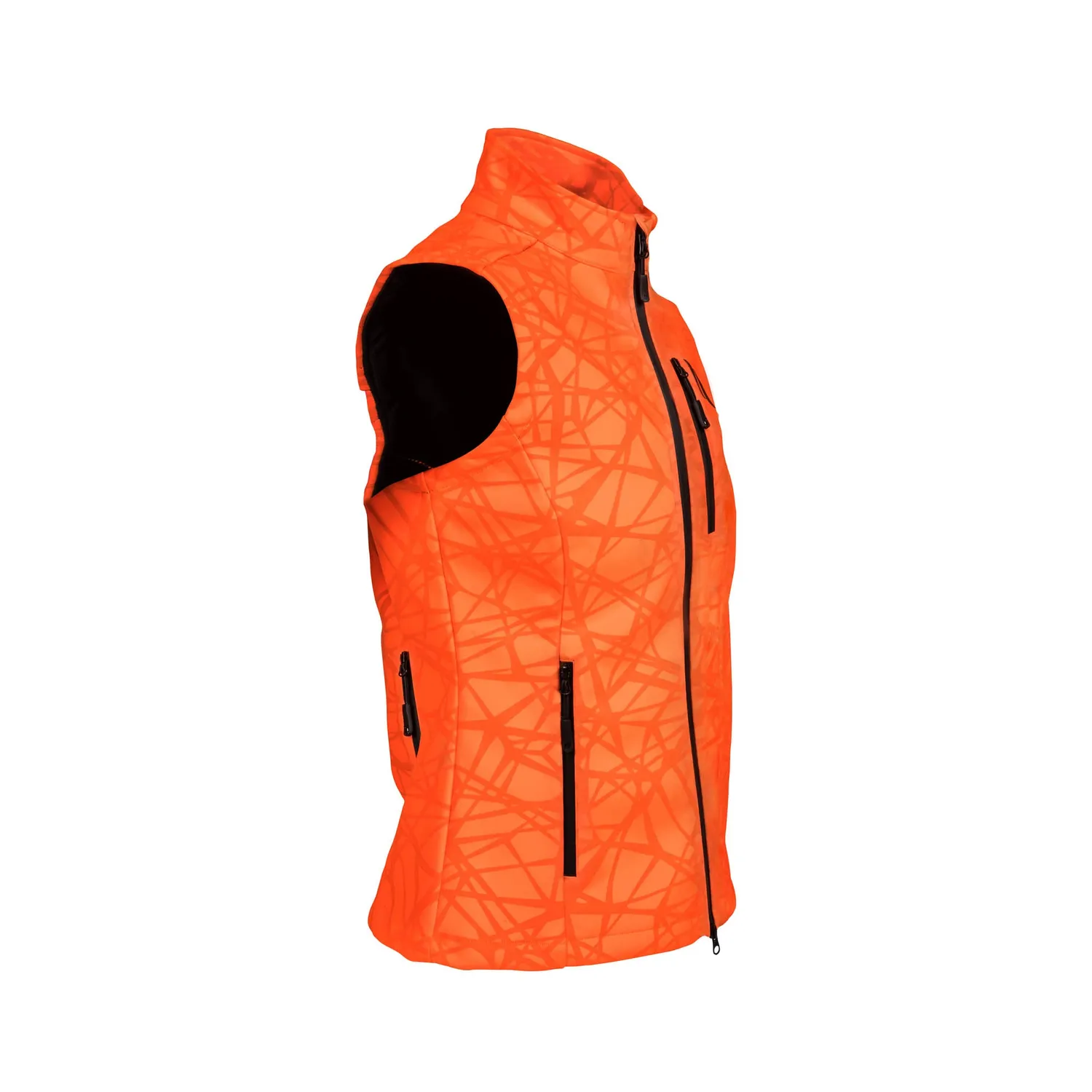 Back on Track Flash gilet femme orange M déperlant