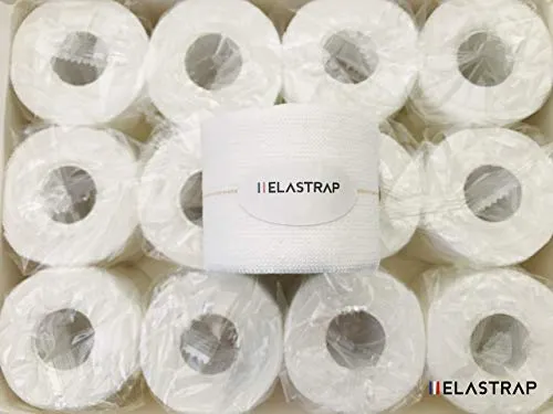 Elastrap bande strapping élastique blanche 5 cm x 4,5 m lot 6