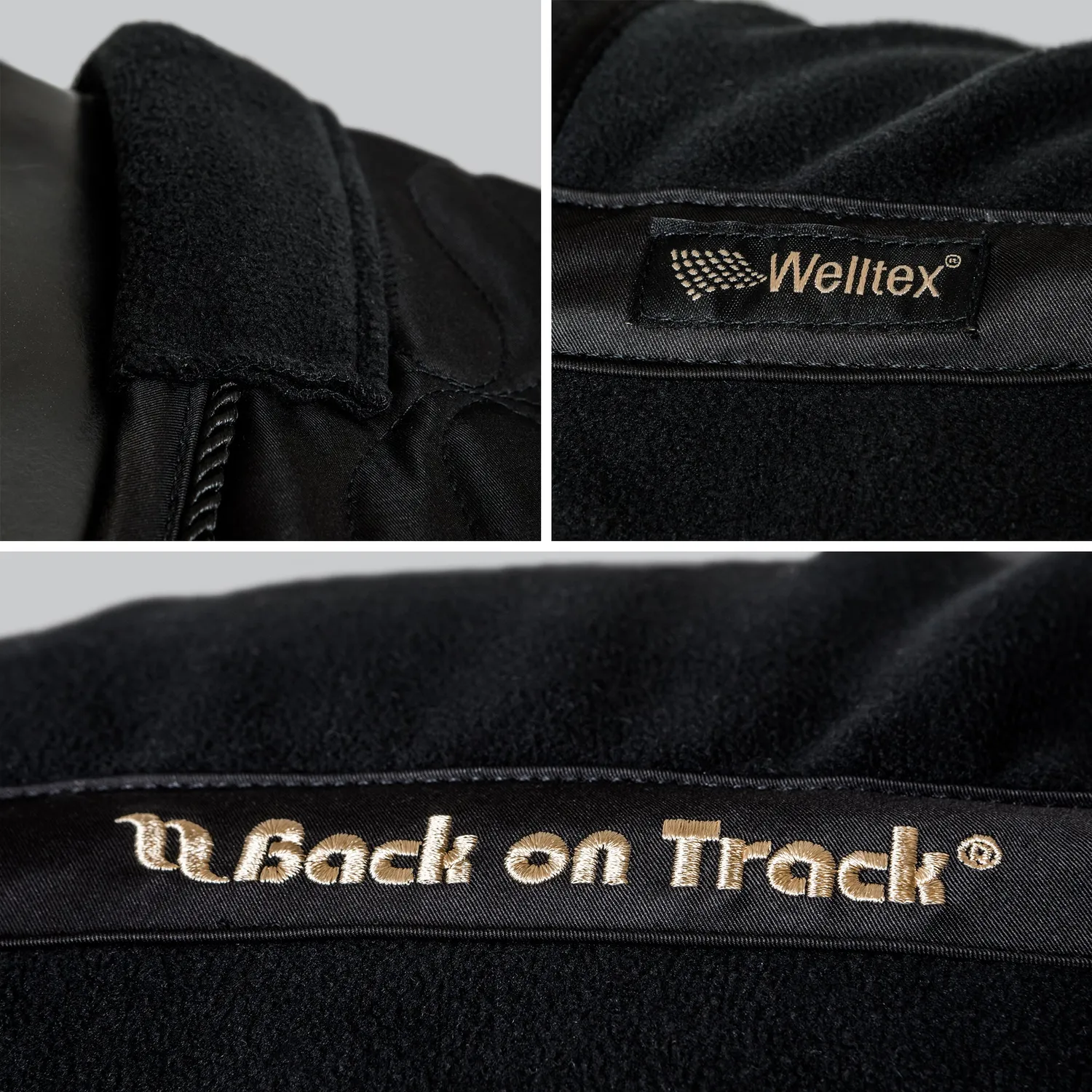 Back on Track Deep Nights couverture polaire noir 145 cm