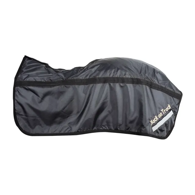 Back on Track Exercise couvre-reins noir 145 cm respirant