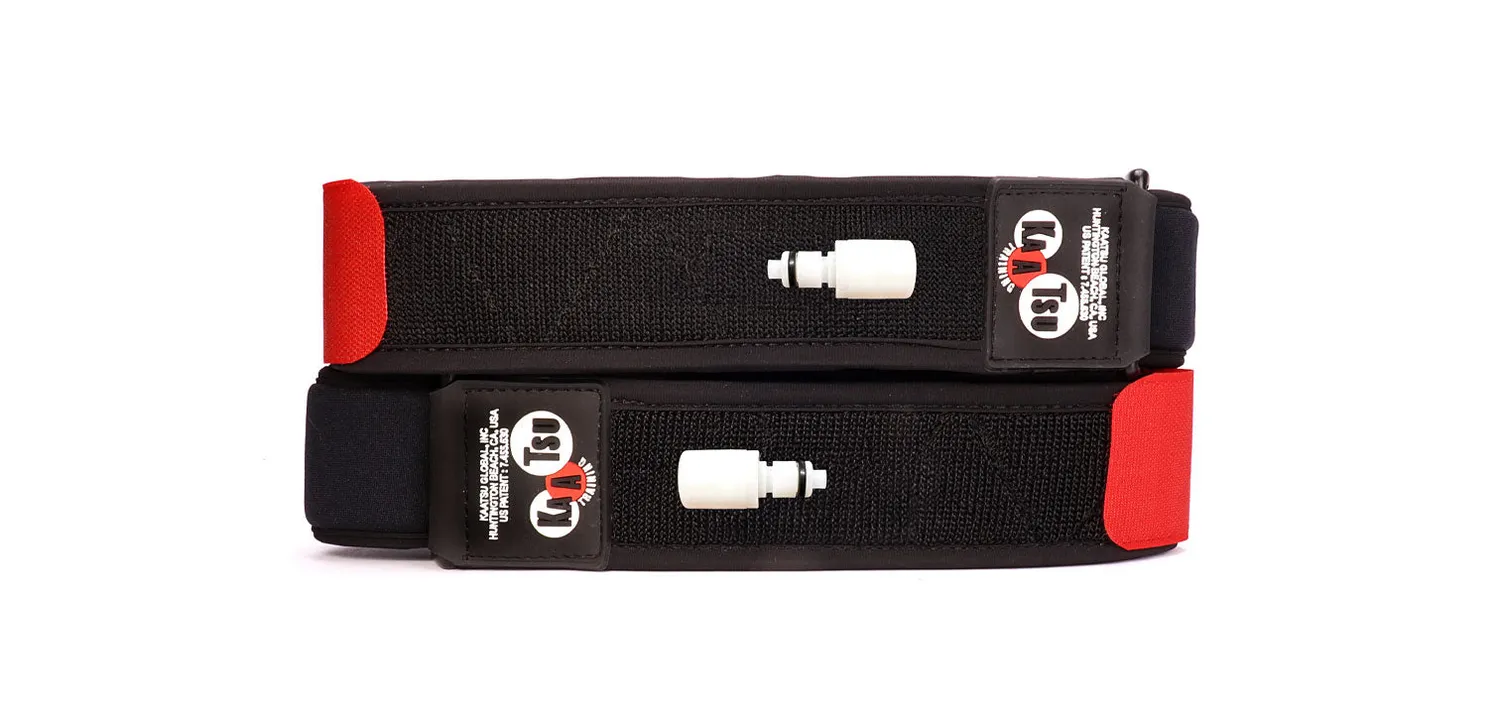 KAATSU AirBands bandes jambes paire M pression douce