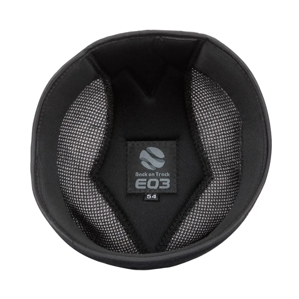 Back on Track EQ3 doublure casque extra-épaisse noire 58 confort