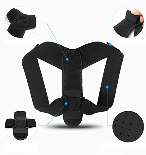 Elastrap Correcteur Posture orthèse dos néoprène taille unique