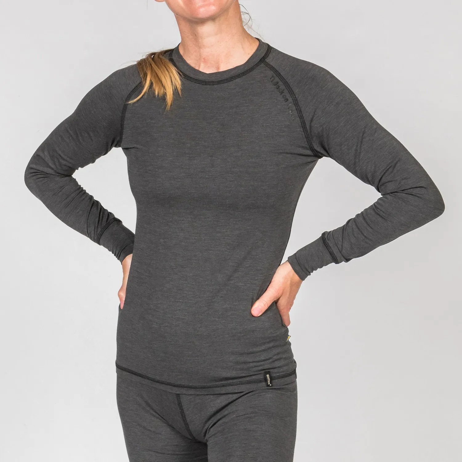 Back on Track Lydia Haut thermique femme gris