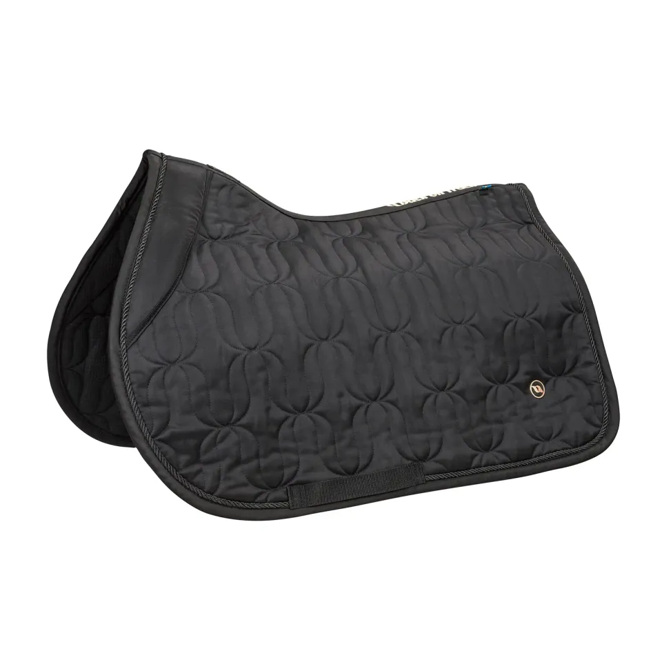 Back on Track Deep Nights tapis de selle obstacle noir Full