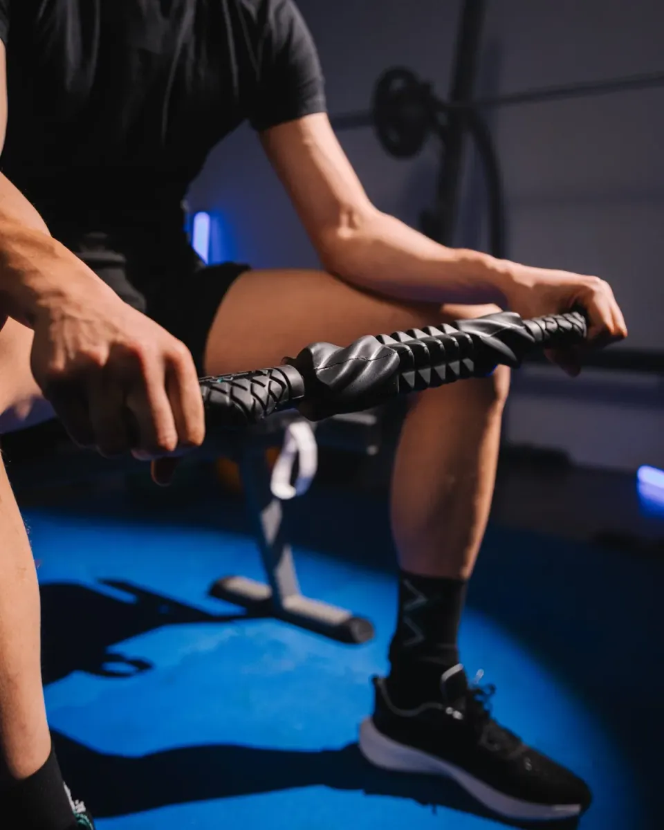 AVA CR7 bâton de massage rouleau texturé jambes