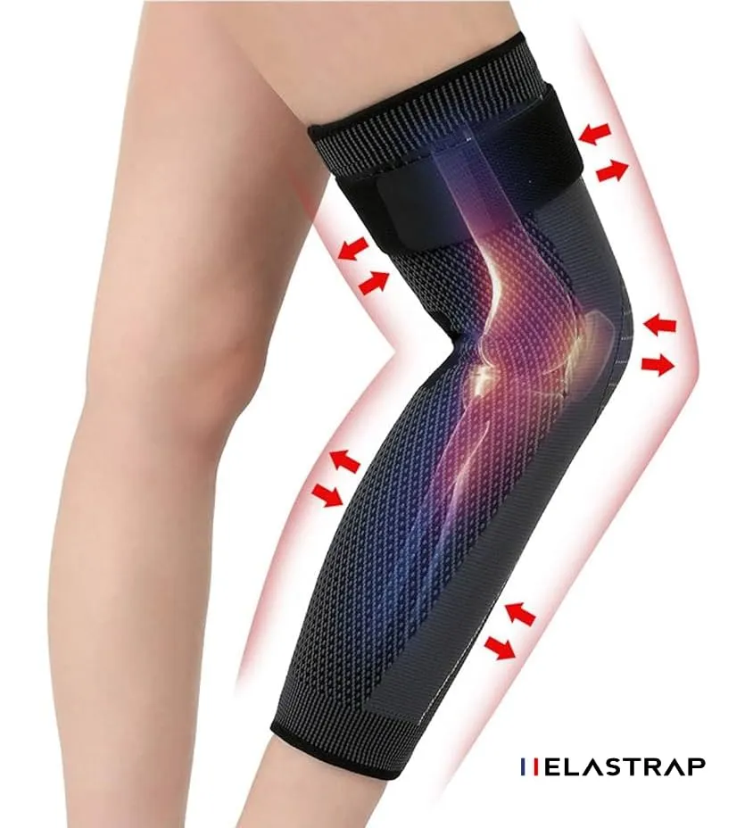 ELASTRAP Genouillère longue jambire compression