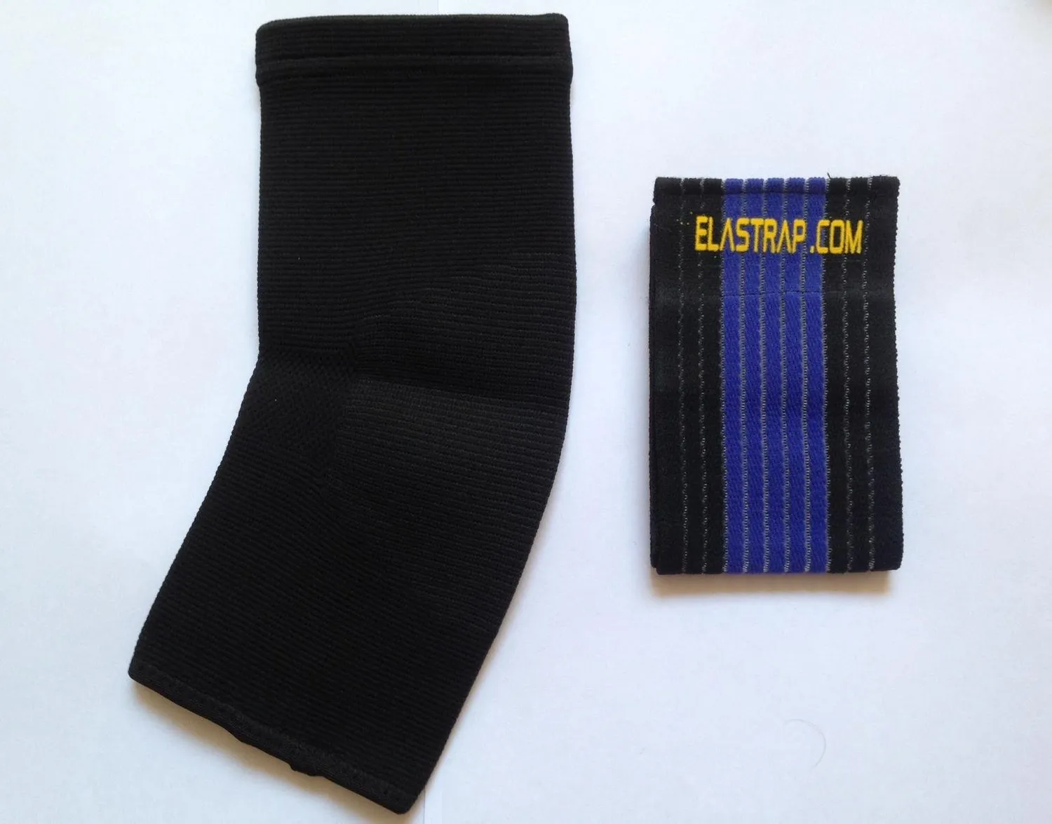 ELASTRAP chevillère + sangle bleu/noir tendinite Achille