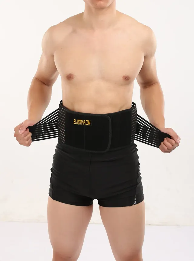 Elastrap ceinture dorsale lombaire L-XL renforcée 115x20 cm