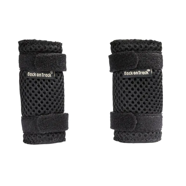 Back on Track Milo attelle patte chien noir respirante