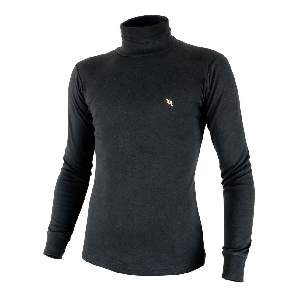 Back on Track col montant pull homme noir bien-être dos