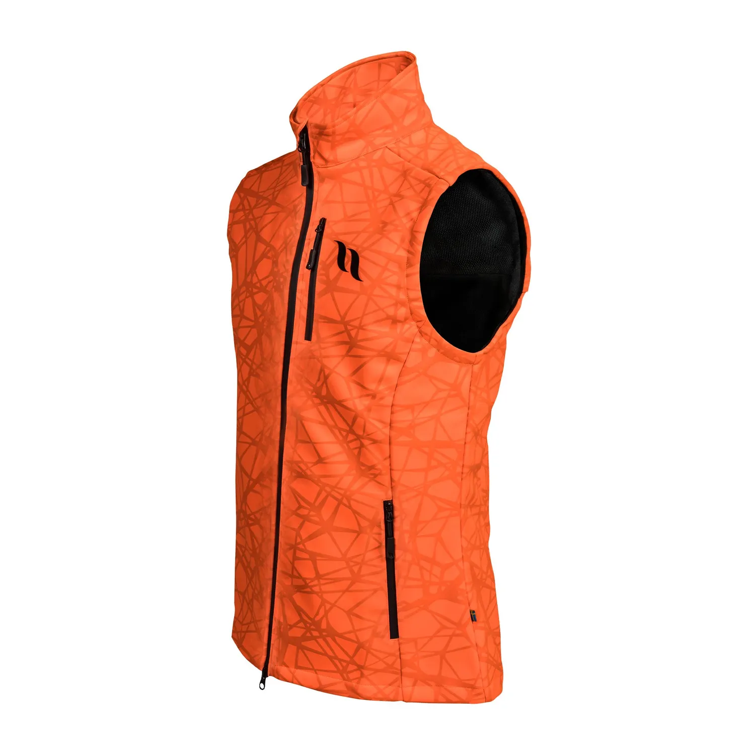 Back on Track Ray gilet homme outdoor orange déperlant