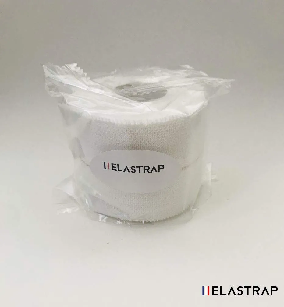 Elastrap bande strapping élastique blanche 5 cm x 4,5 m lot 6