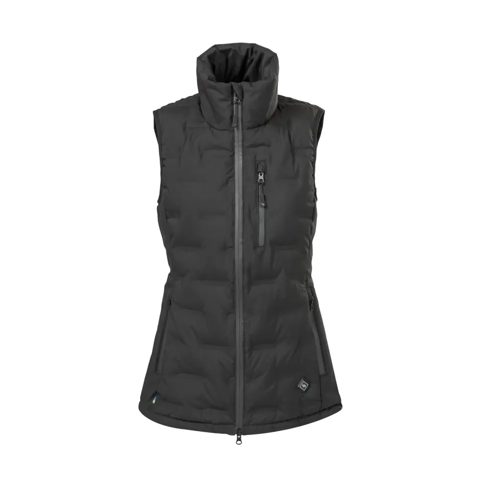 Back on Track Katla gilet chauffant femme noir XS 3 niveaux