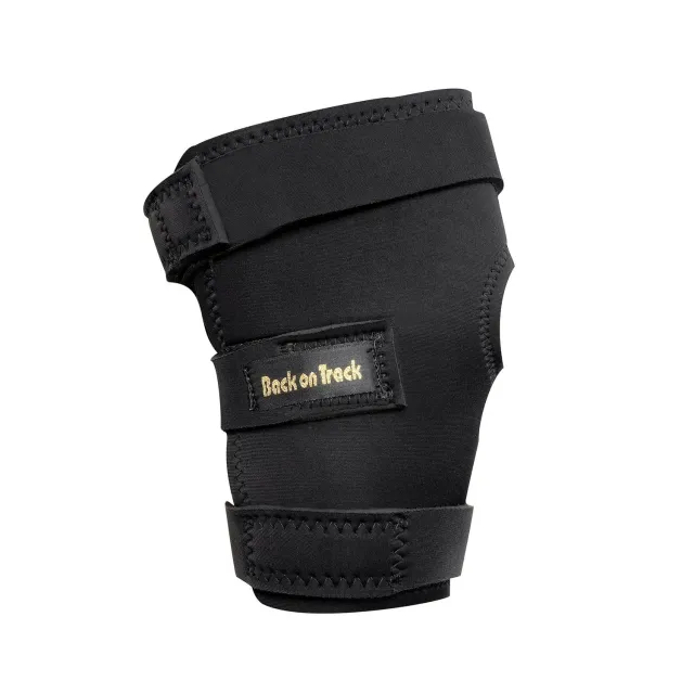 Back on Track Hock Boot with Hole protège-jarret gauche noir