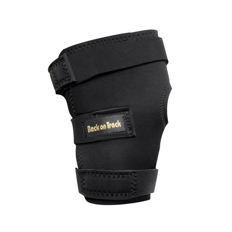 Back on Track Hock Boot with Hole protège-jarret gauche noir