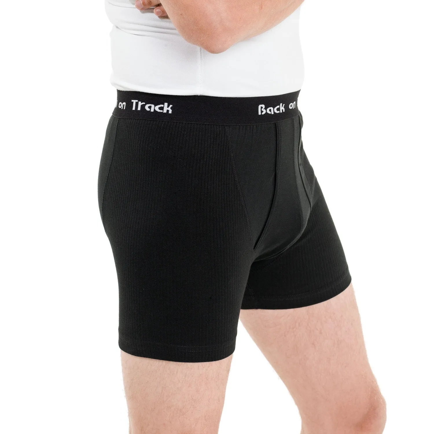 Back on Track Boxer Shorts boxer homme noir coton