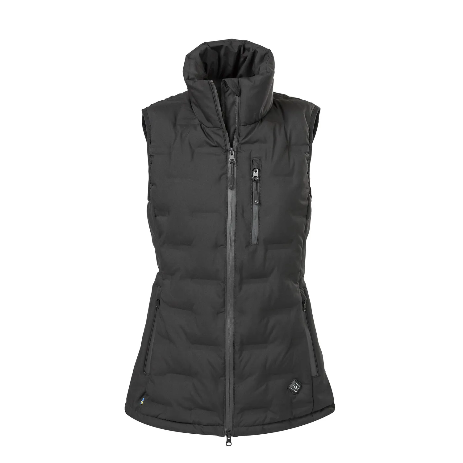 Back on Track Katla gilet chauffant femme noir XS 3 niveaux