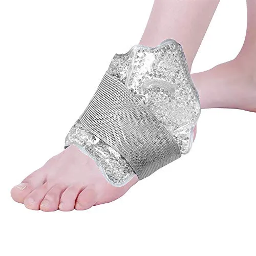 ELASTRAP poche gel cheville compresse chaud froid sangle