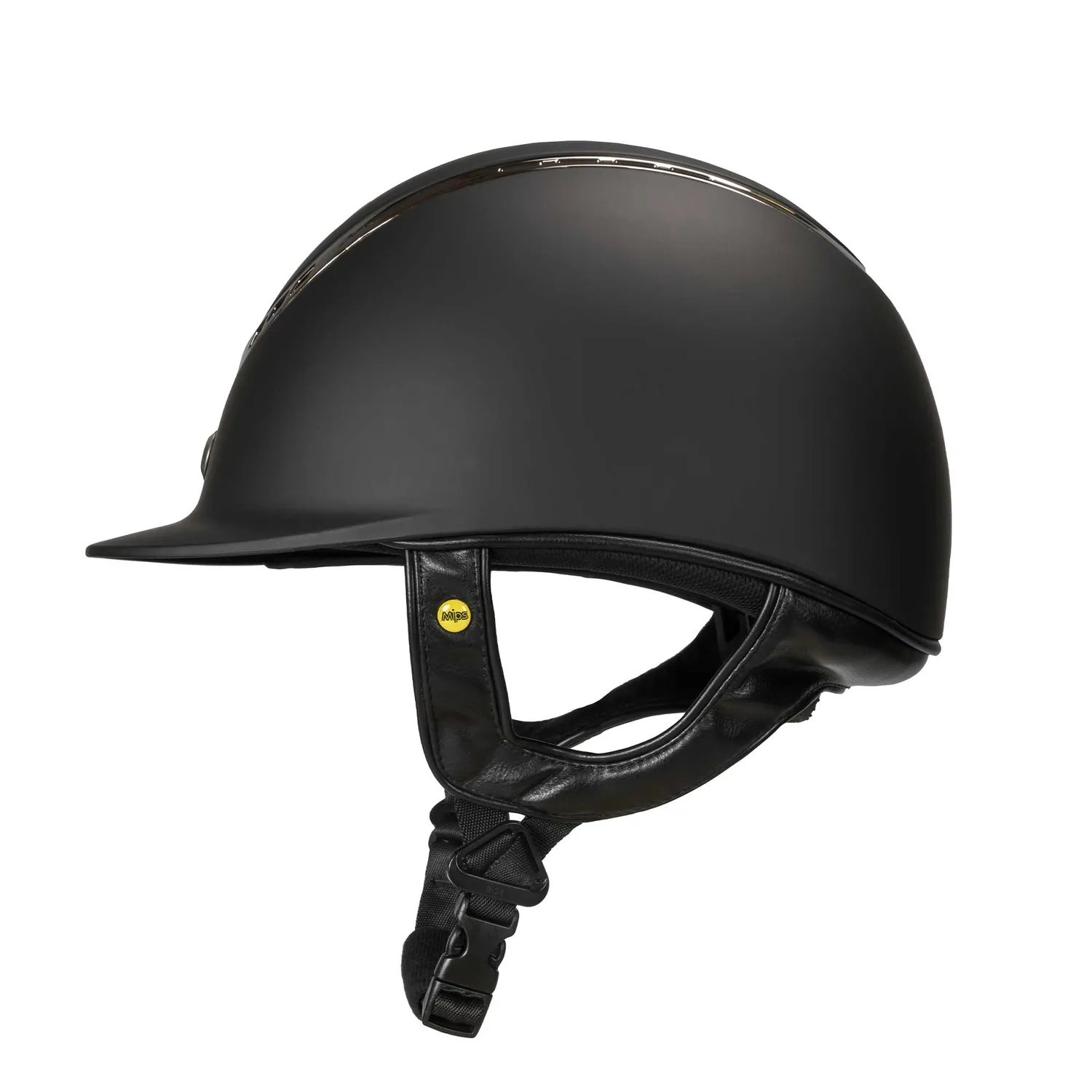 Back on Track EQ3 Pardus casque équitation Mips noir pression adaptée