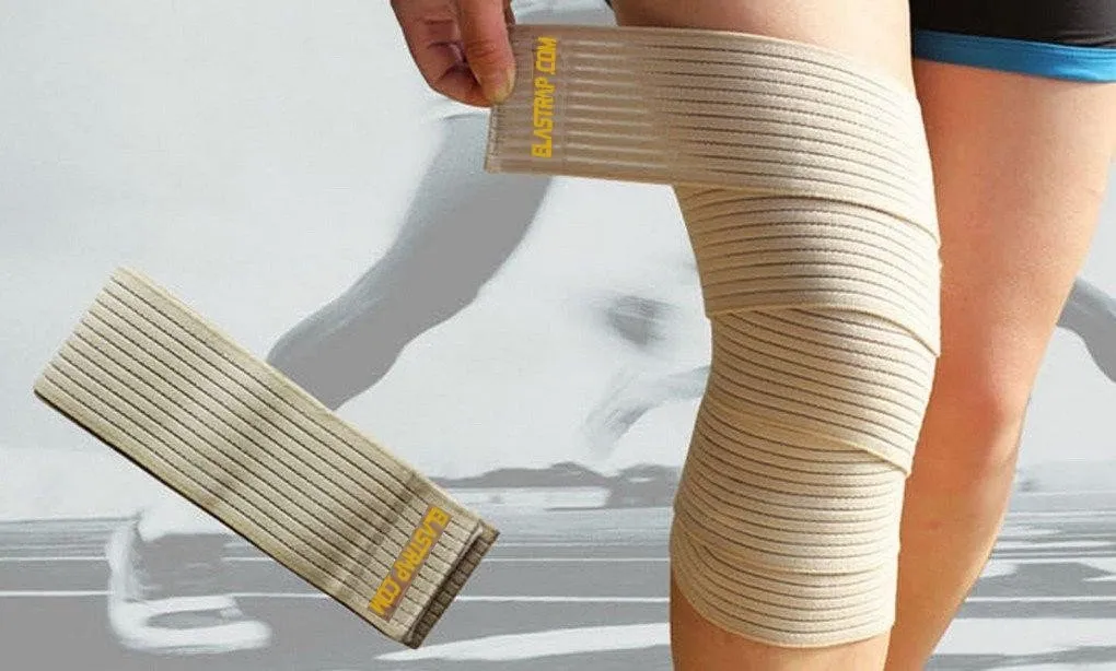 Elastrap strapping protège-cuisse bleu 180 cm maintien
