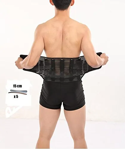 Elastrap ceinture dorsale lombaire L-XL renforcée 115x20 cm