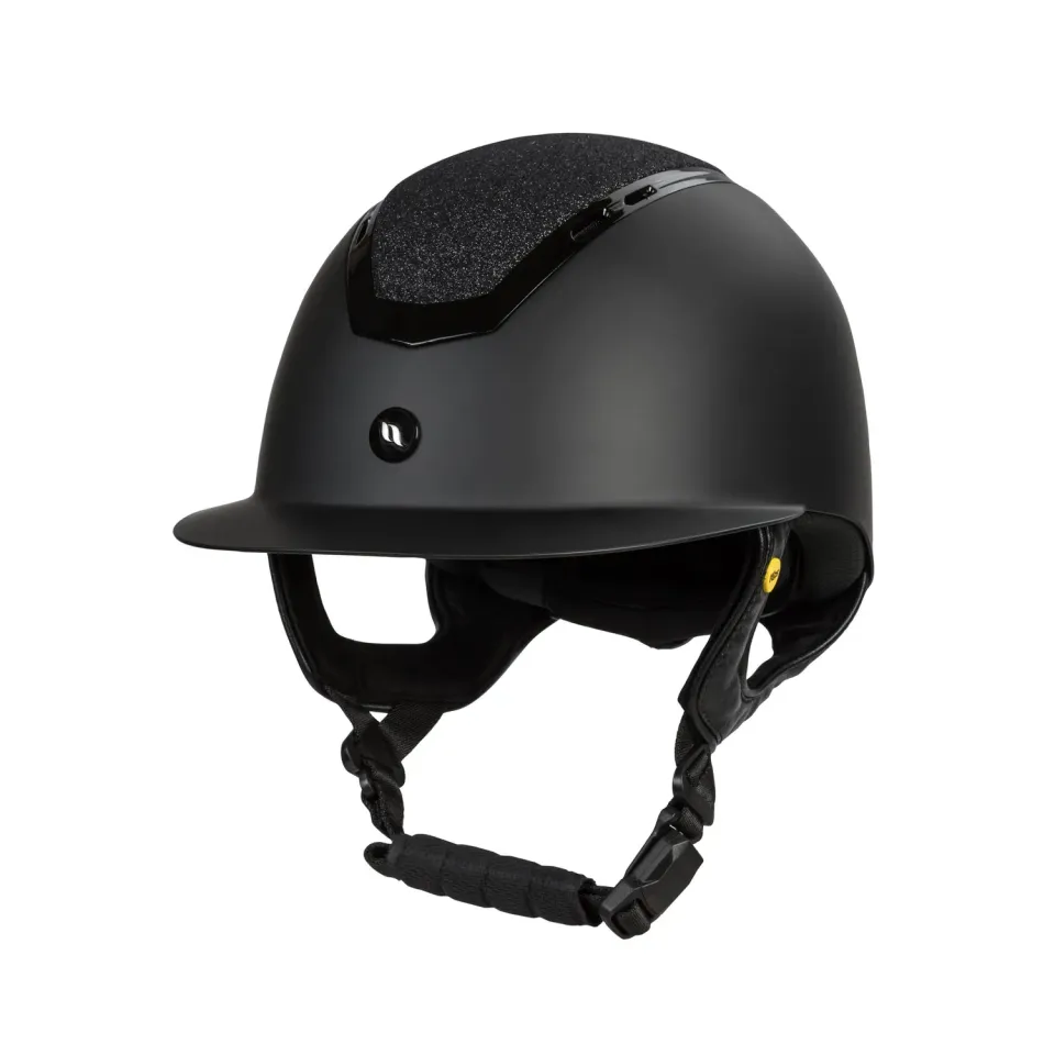 Back on Track Caracas casque équitation noir M 57-59 paillettes