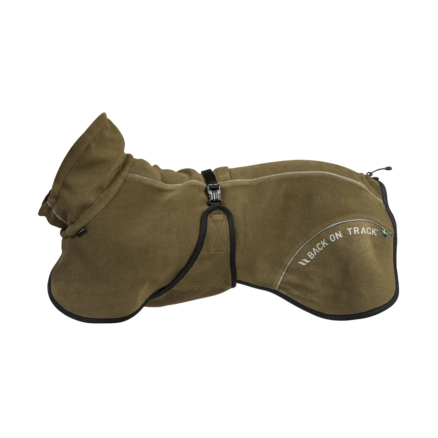 Back on Track Bay manteau polaire chien noir 50 queue haute