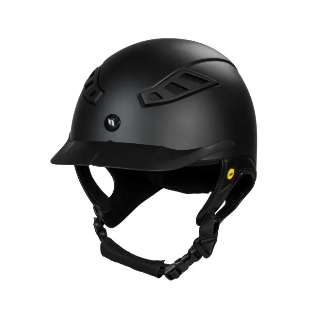 Back on Track Lynx II Smooth Top casque équitation noir MIPS