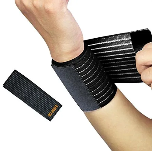 Elastrap strapping protège-poignet noir 40 cm compression