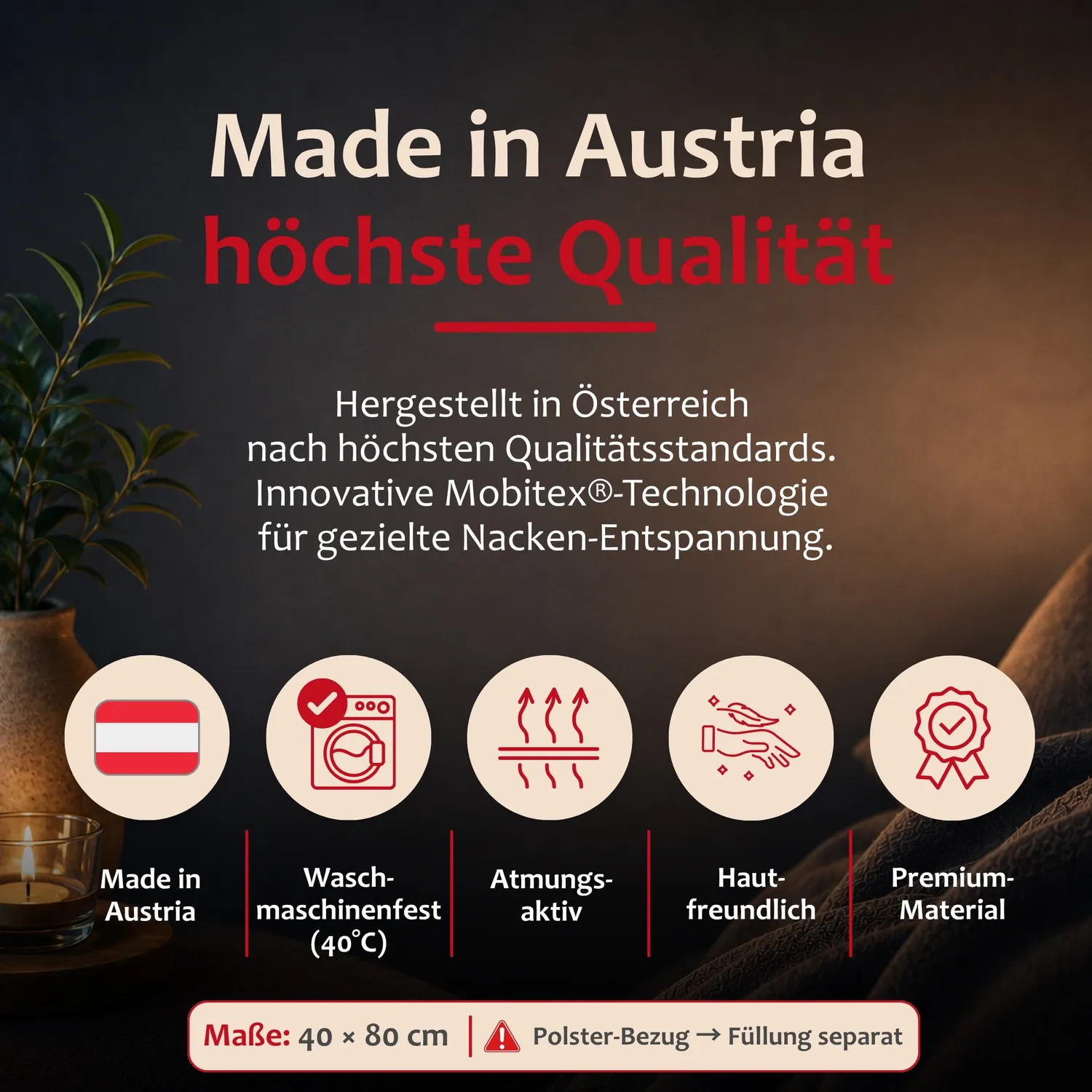 Staudt Nackenschmeichler oreiller nuque ergonomique
