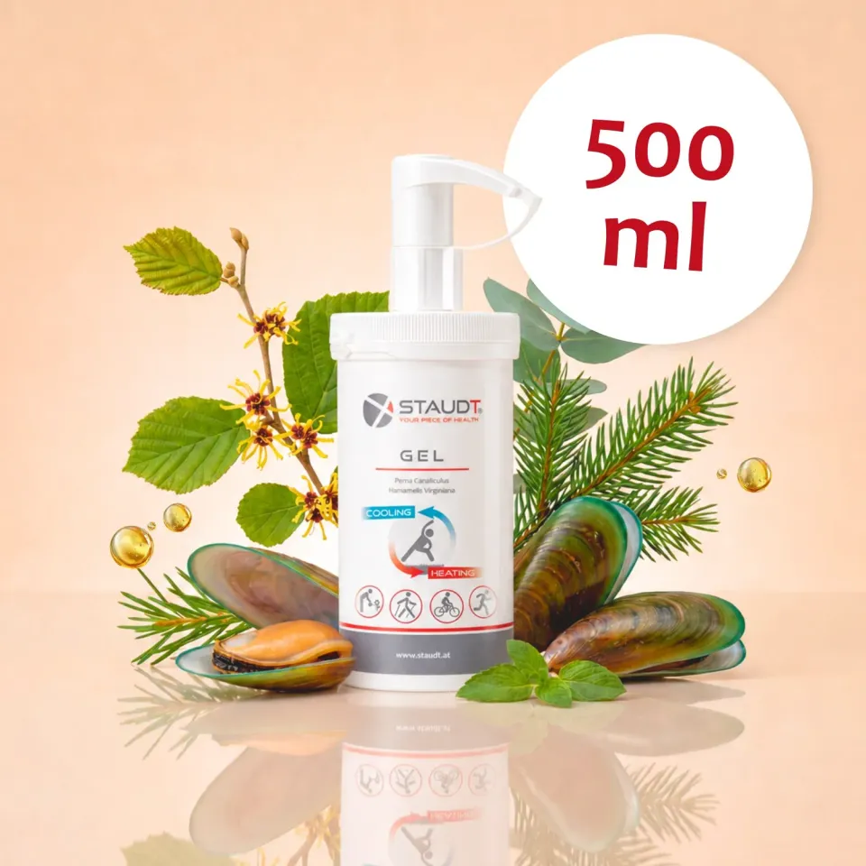 Staudt Gel articulaire 500 ml pompe effort