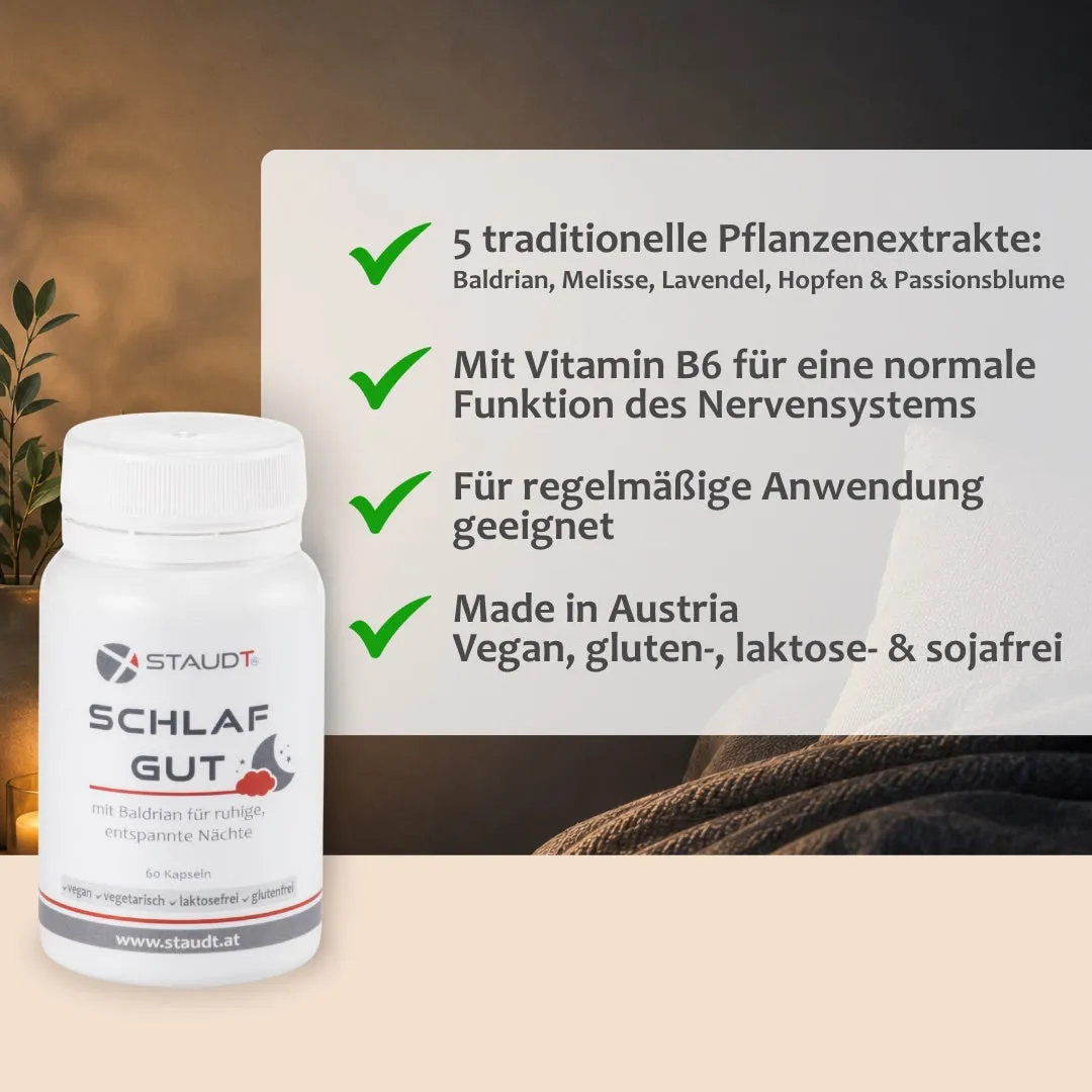 Staudt Schlaf Gut gélules sommeil nuit