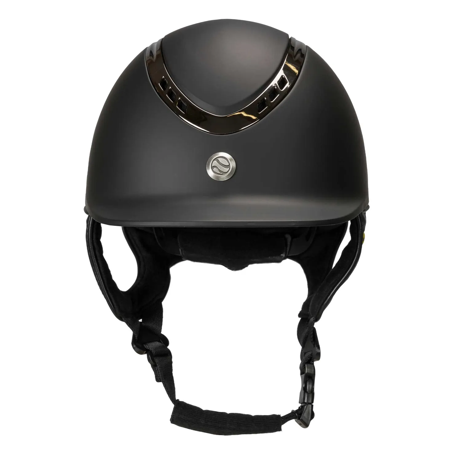 Back on Track EQ3 Pardus casque équitation Mips noir pression adaptée