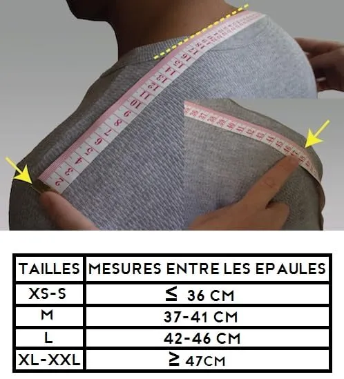 ELASTRAP épaulière double M néoprène magnétique